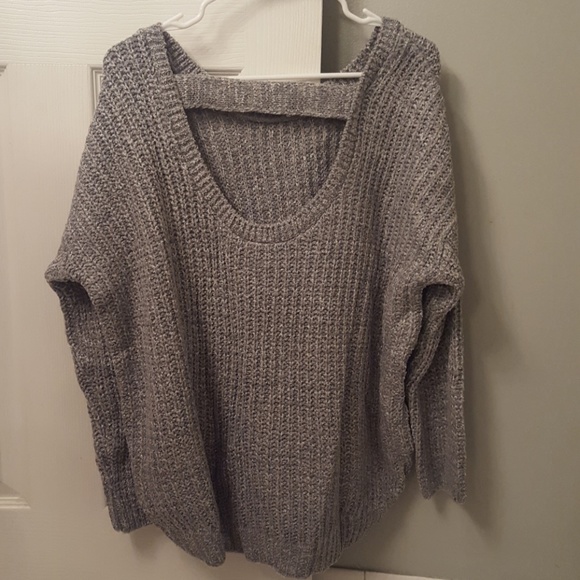 Grey chunky sweater - Picture 2 of 2